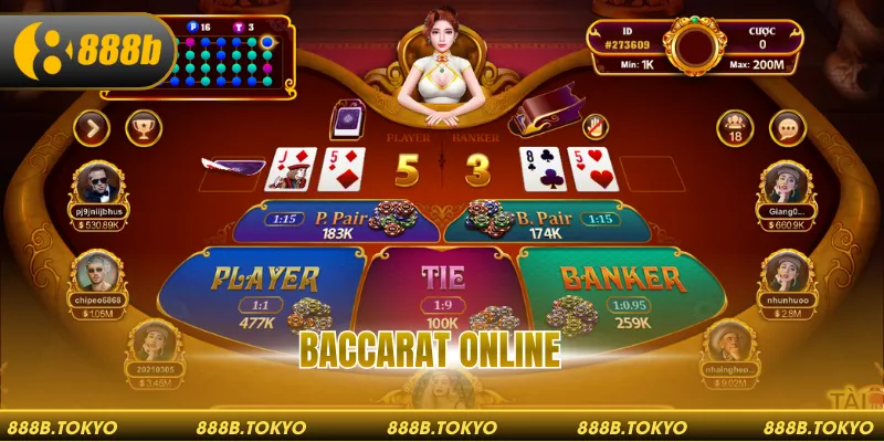 Baccarat Online – Cơ Hội Chinh Phục Các Phần Thưởng Lớn