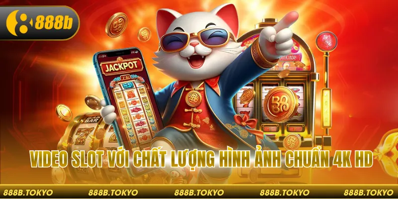 Video slot với chất lượng hình ảnh chuẩn 4K HD